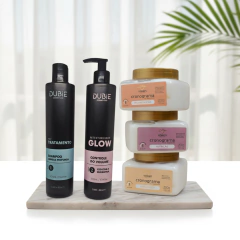 Kit Redutor de Volumes Glow + Cronograma de Chuveiro