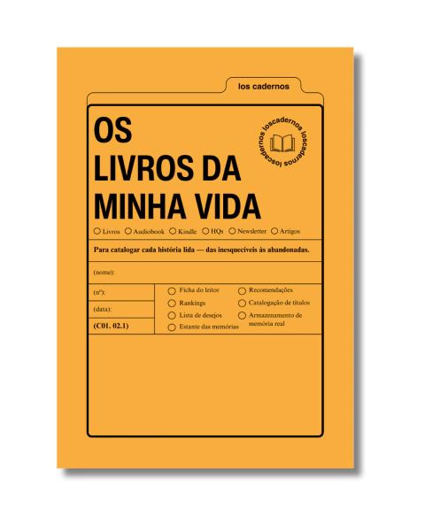 Caderno Os Livros da Minha Vida - comprar online