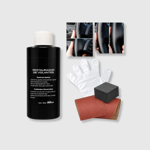 Kit Restaurador De Volantes - Color Gris Oscuro