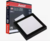 Plafon Led Sobrepor Quadrado 18w Painel Preto 6500k 22x22
