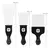 Kit 3 Pente Garfo Afro Black Power Penteado