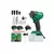 Chave De Impacto 21v Brushless Com 2 Baterias Sem Escova - comprar online
