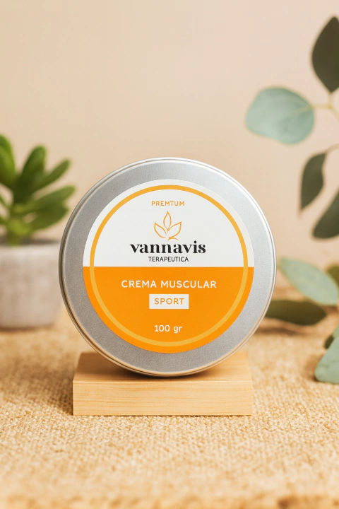 Crema Muscular Sport – VANNAVIS (100 g) - comprar online