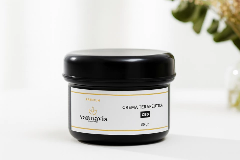 Crema Terapéutica de CBD – VANNAVIS (50 g) - comprar online