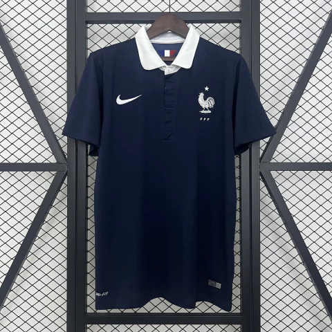 Camisa Retrô França 2014 Home