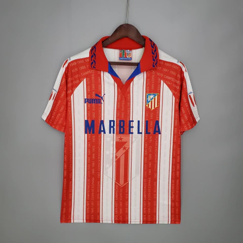 Camisa Retrô Atlético de Madrid 1995/96 Home