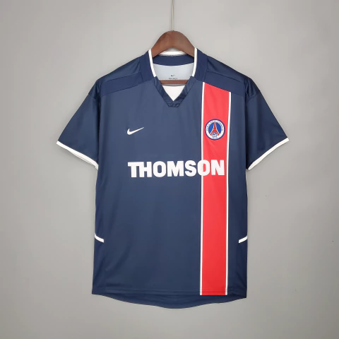 Camisa Retrô Paris Saint-Germain 2002/03 Home