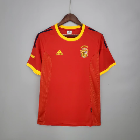 Camisa Retrô Espanha 2002 Home