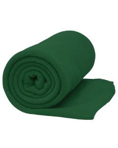 Manta de polar 2 plazas verde militar - comprar online