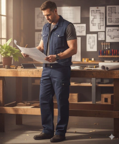 Gabardina 8 onzas marino - tienda online