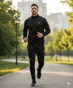 Deportivo Softshell frisado negro - Hipertelas