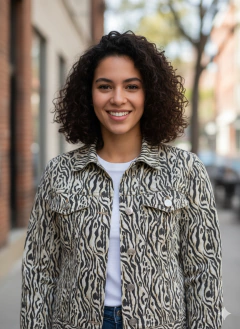 GABARDINA ESTAMPADA en internet