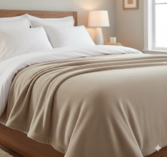 Manta de polar 2 plazas crema en internet