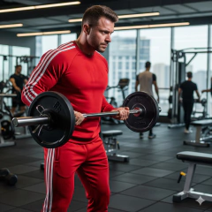 Deportivo Softshell frisado rojo - tienda online