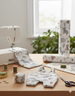 Gabardina estampada infantil- modelo 2 en internet