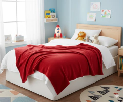 Manta de polar 2 plazas roja en internet