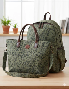 Gabardina estampada rosas - Hipertelas