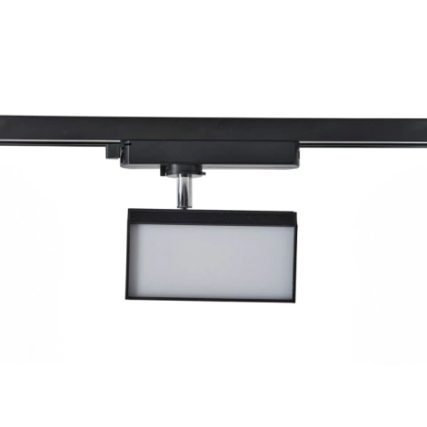 Luminaria Lineal LED Móvil para Riel Negro 20W Blanco Neutro