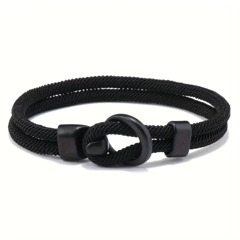 pulseira masculina string black classiatti