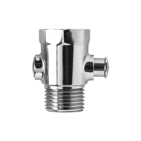 DESVIADOR LATÃO CROMADO PARA DUCHA MANUAL M/F 1/2" - BLUKIT - comprar online