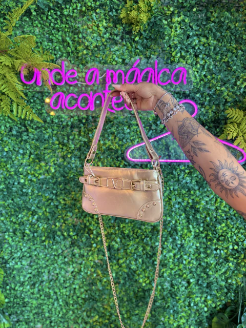 Bolsa Valentin dourada - comprar online