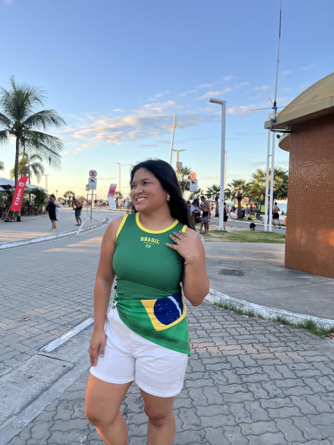 Semi cropped Brasil - comprar online