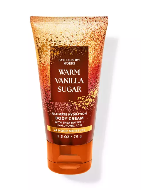 Bath & Body Works Mini Hidratante Corporal Warm Vanilla Sugar 70g