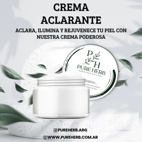 CREMA ACLARANTE