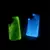 Funda Transparente con Arena Movediza Luminosa para IPhone