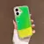 Imagen de Funda Transparente con Arena Movediza Luminosa para IPhone