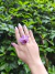 Anillo Cattleya lila mediano - comprar en línea