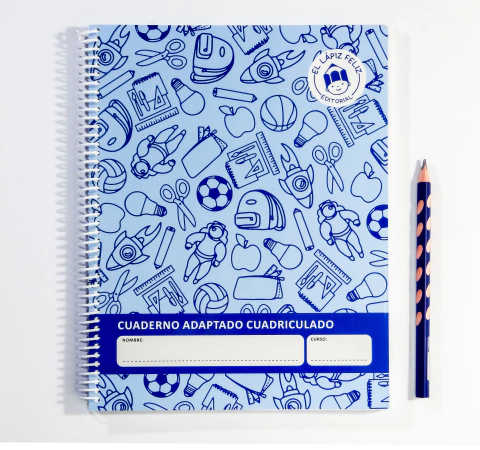 Cuaderno Adaptado Cuadriculado - comprar en línea