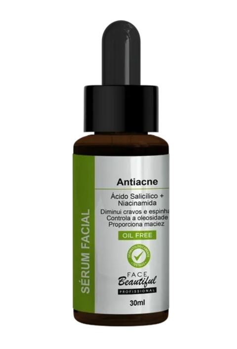 Sérum facial antiacne ácido salicílico + niacinamida Face beautiful