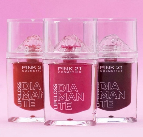 Lip gloss diamante Pink 21
