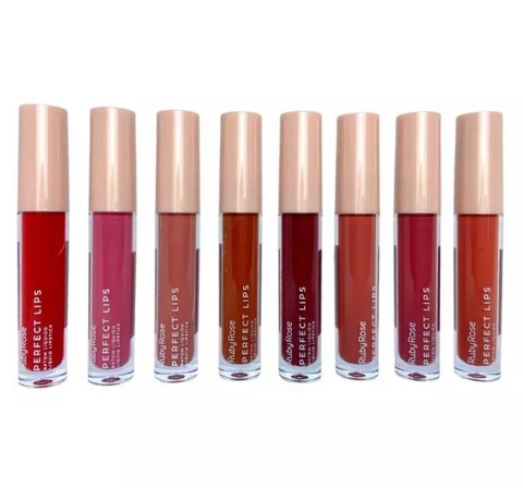 Batom líquido matte perfect lips Ruby rose Cores: self Love, fearless, positivity, Boss babe - comprar online
