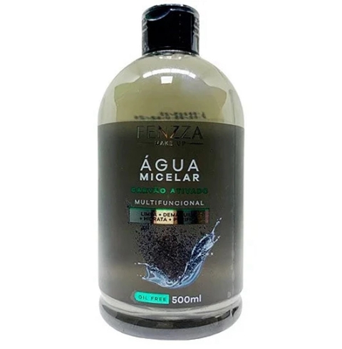 Água micelar de carvão ativado Fenzza