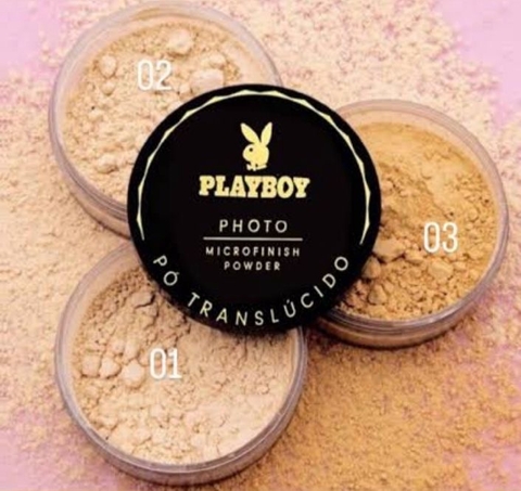Pó facial microfinish Playboy - comprar online