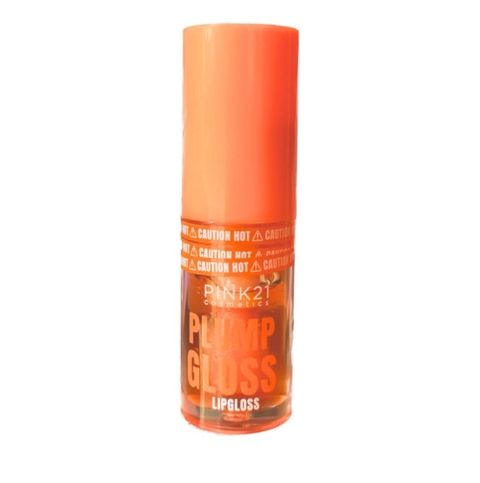 Plump gloss caution hot Pink 21