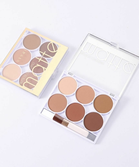 Paleta de contorno matte Vivai