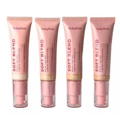 Base líquida matte soft blend Ruby Rose - comprar online