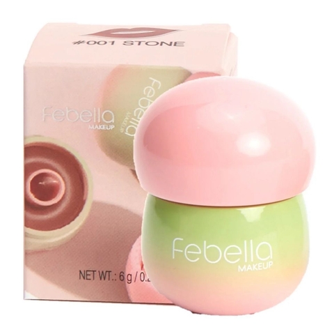 Lip gloss cogumelo Febella