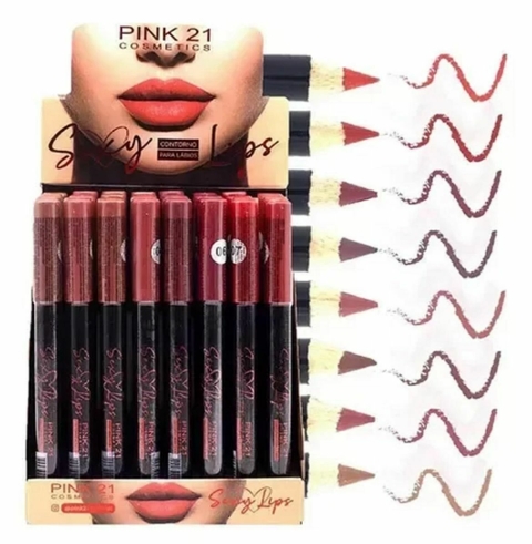 Lápis labial sexy lips Pink 21 - comprar online