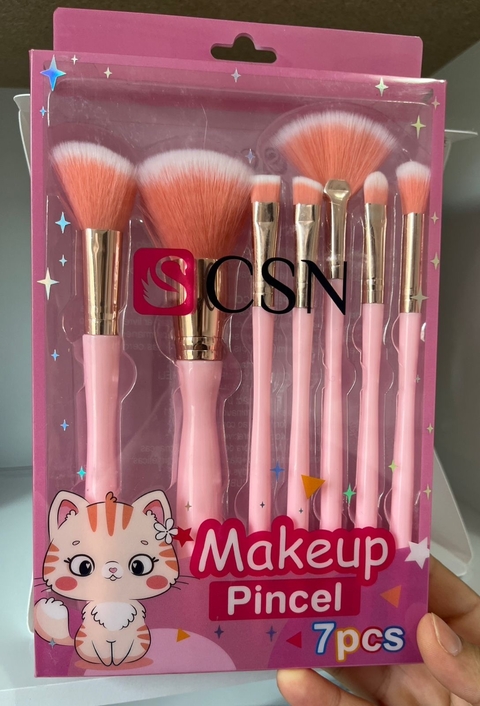 Kit pincéis com 7 Meily’s