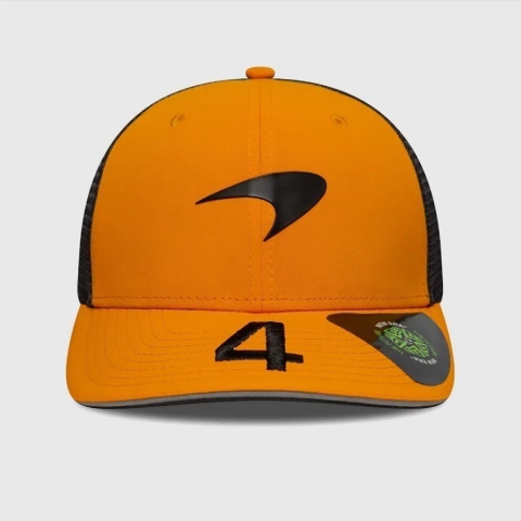 Boné aba curva Papaya Orange McLaren F1 ajustável NEW ERA 4 LANDO NORRIS - comprar online