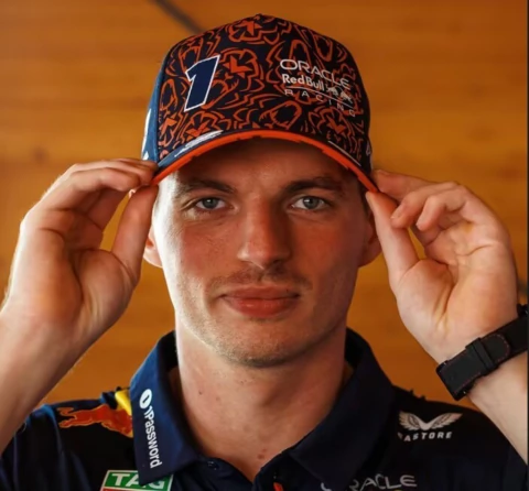 Boné Red Bull Team F1 Verstappen 2025 Orange Lion Cap Top Racing Hat - comprar online