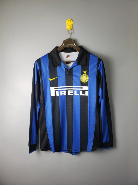 Camisa NIKE retrô Inter 1998 de manga comprida - comprar online