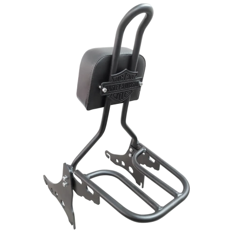 Sissy Bar Preto Old School Sportster