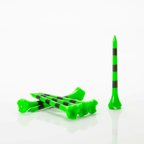 Tee Pride Performance Plastic Striped Importados X 40 Unidades