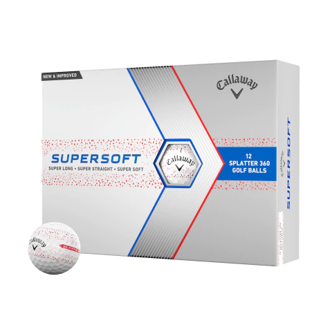 Pelotas Callaway Supersoft Splatter 360 - comprar online
