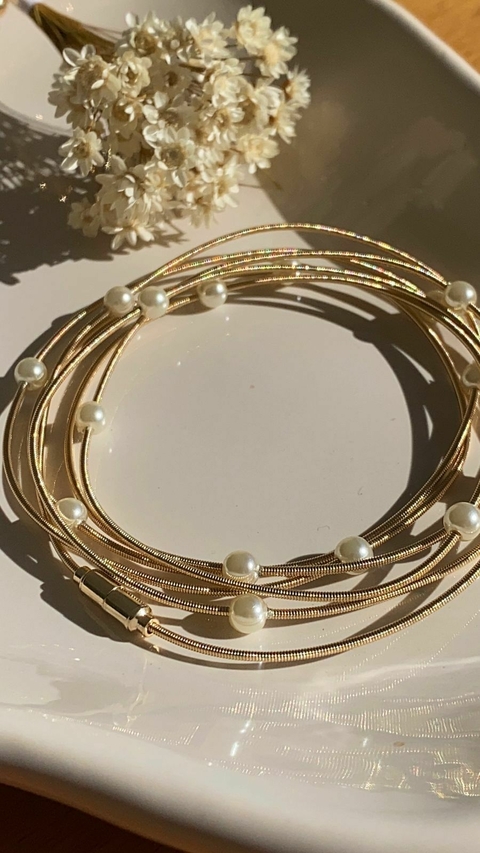 PULSEIRA CORDA VIOLÃO PÉROLAS - comprar online